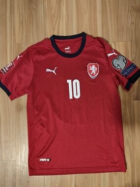 Puma Euro Czech Soccer Jersey Euros 2022